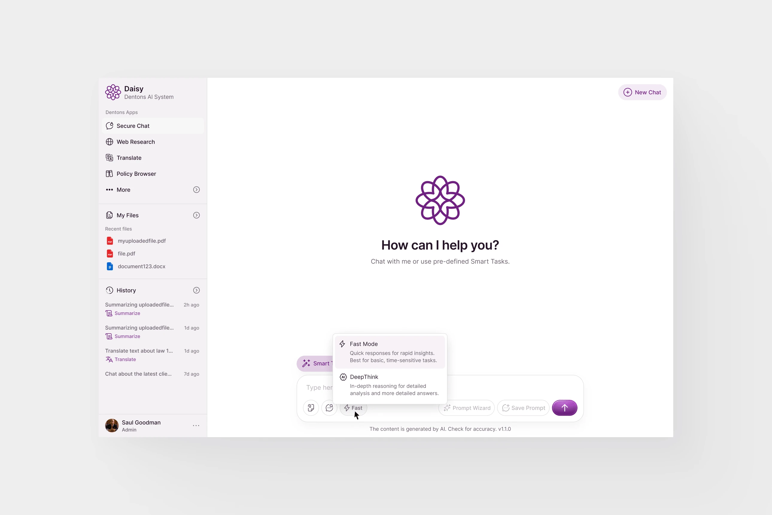 Dentons Project Preview