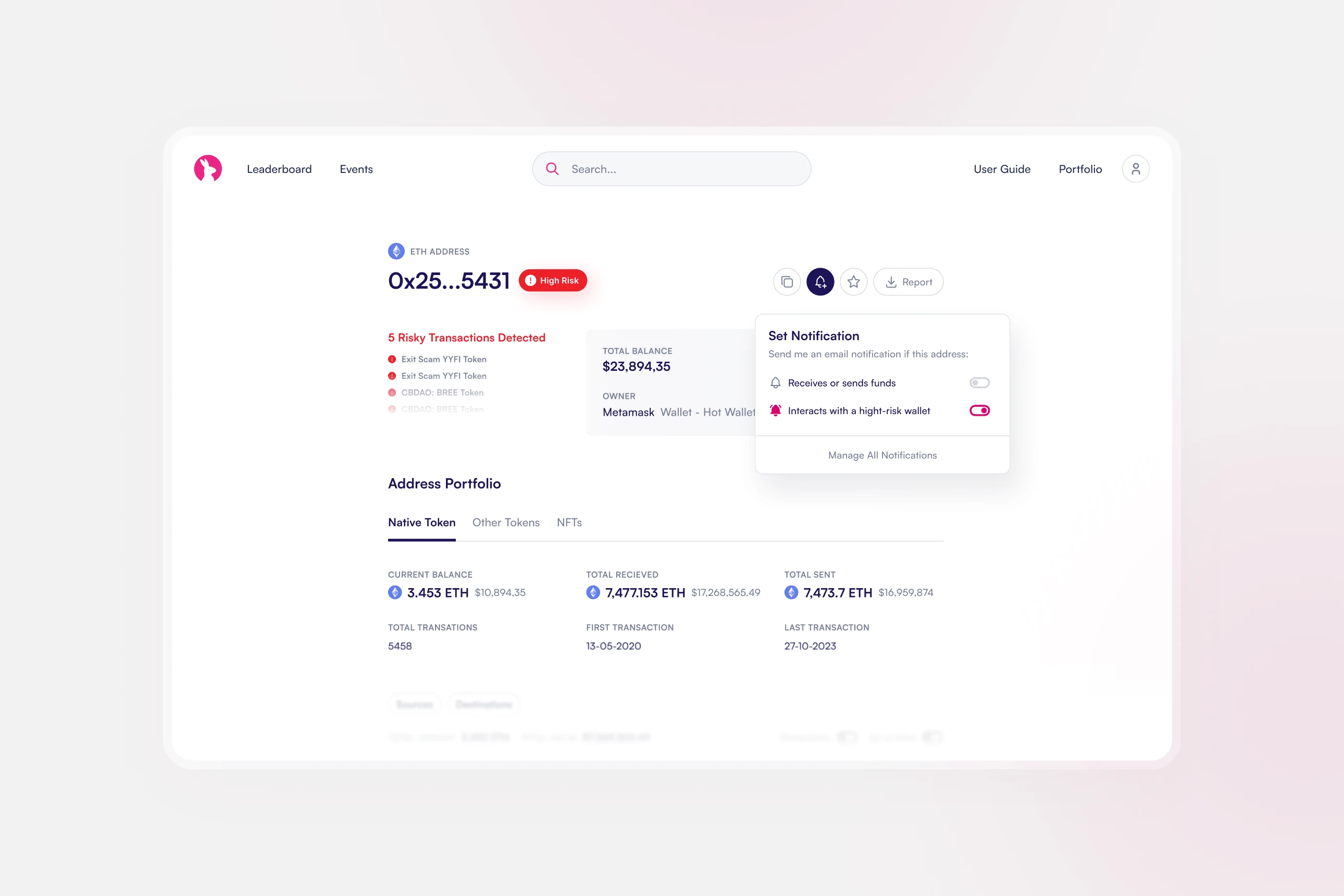 Hoptrail Project Screenshot