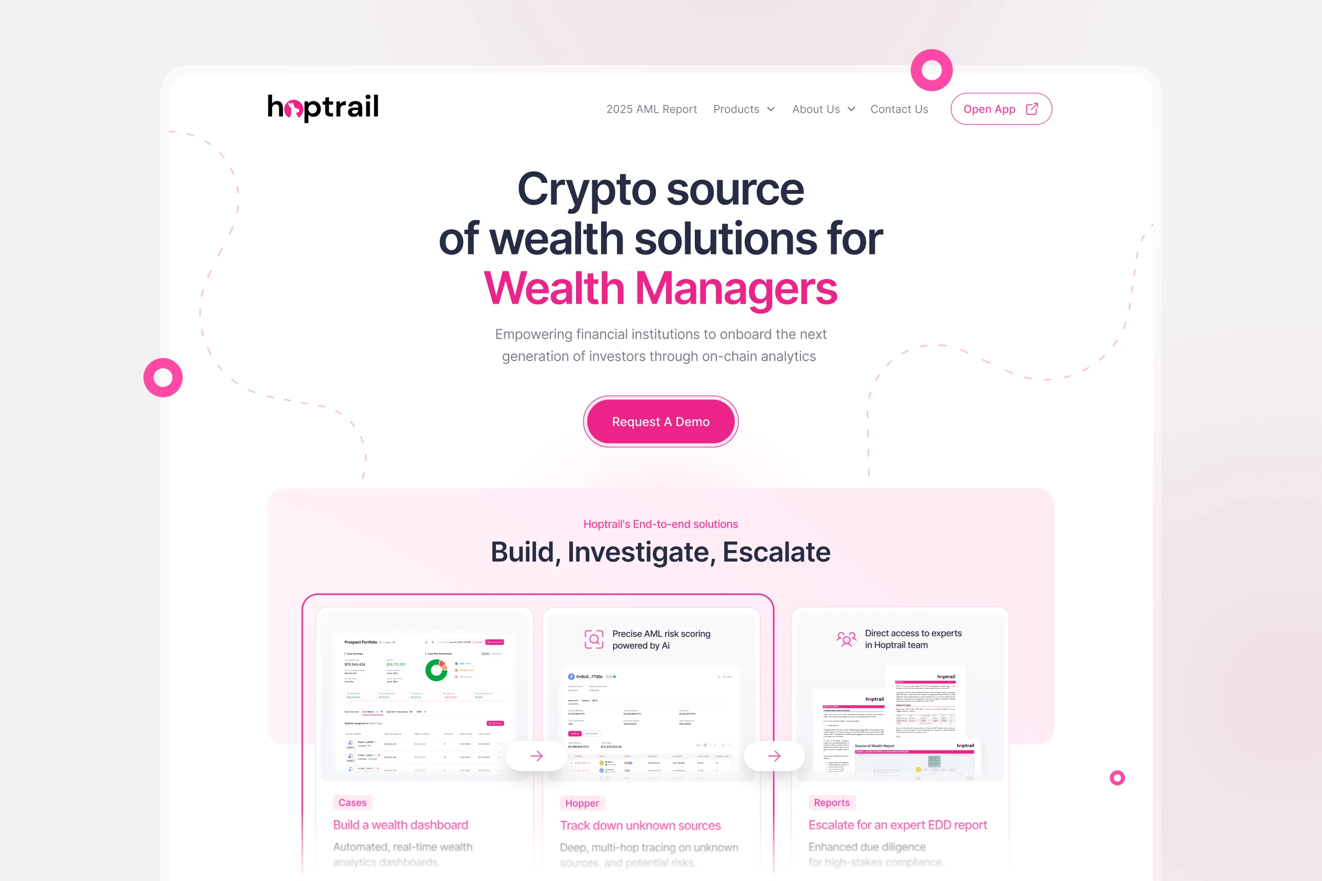 Hoptrail Project Screenshot